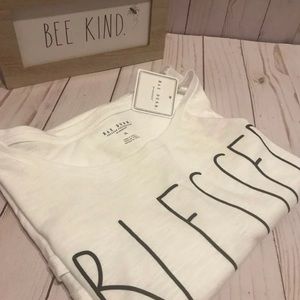 New Rae Dunn “Blessed” TShirt -XL